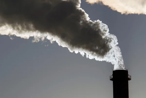 Nuvens de CO2 tóxicas perigosas — Fotografia de Stock
