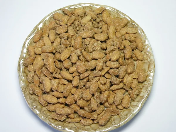 Peanuts with sugar — Stock Photo, Image