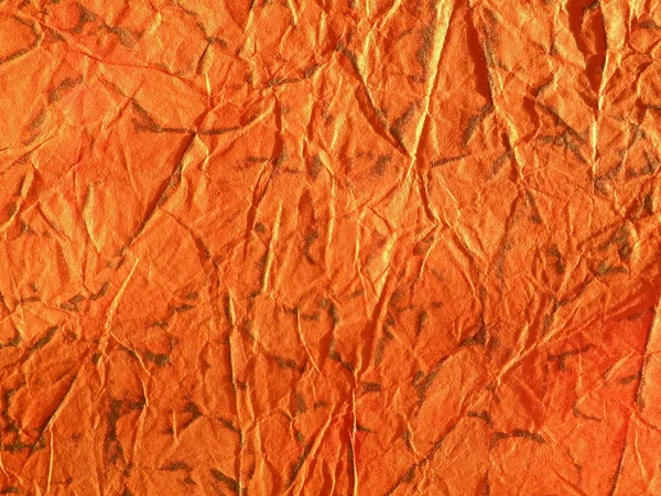 Papel-presente laranja — Fotografia de Stock
