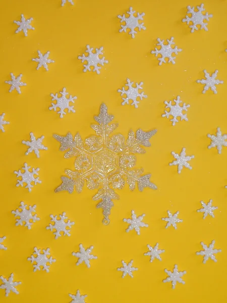 White snowflakes — Stock Photo, Image