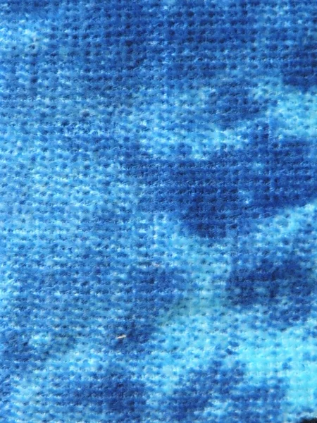 Mavi kumaş soyut — Stok fotoğraf