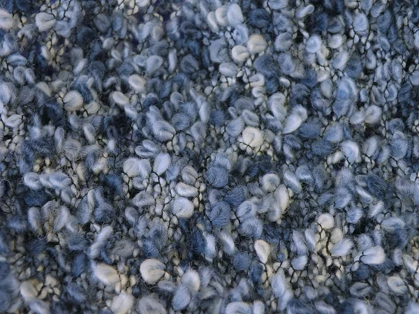 Blue knitting — Stock Photo, Image