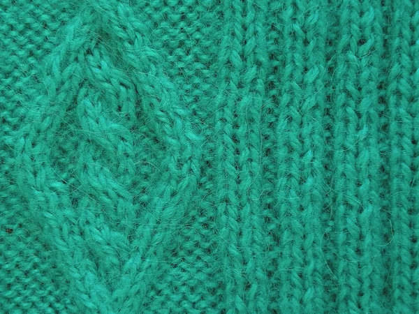 緑の編み物 — ストック写真