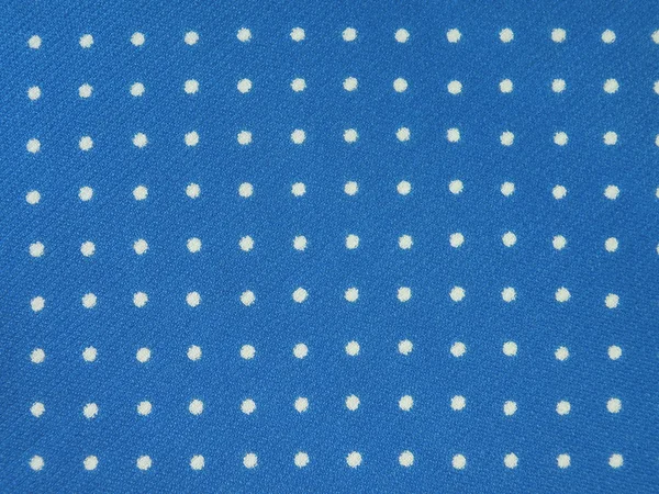 Blue spotted fabric — Stock Photo, Image