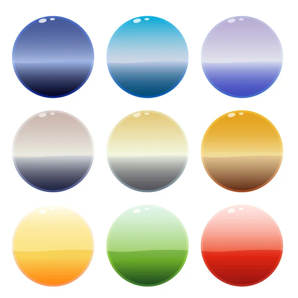 Buttons_wave — Stockvector