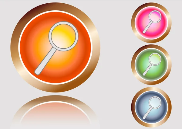 Buttons search — Stock Photo, Image