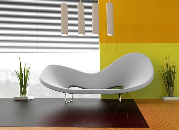 White sofa — Stock Photo, Image