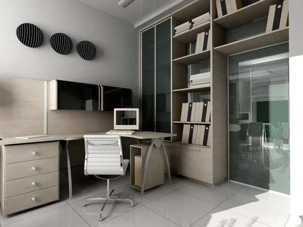 Moderne kantoor in verdesd — Stockfoto