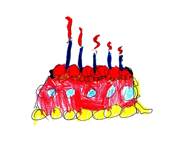 Torta comemorativa — Fotografia de Stock