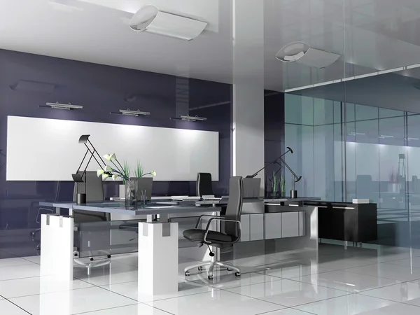 Interior moderno do escritório — Fotografia de Stock