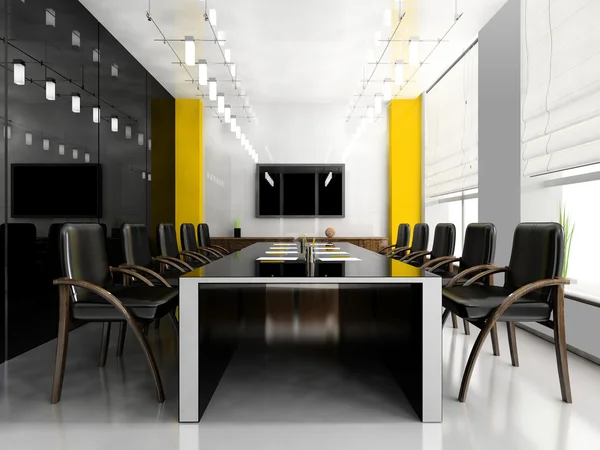 Moderner Raum für Besprechungen — Stockfoto