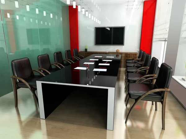 Moderna rum för möten — Stockfoto