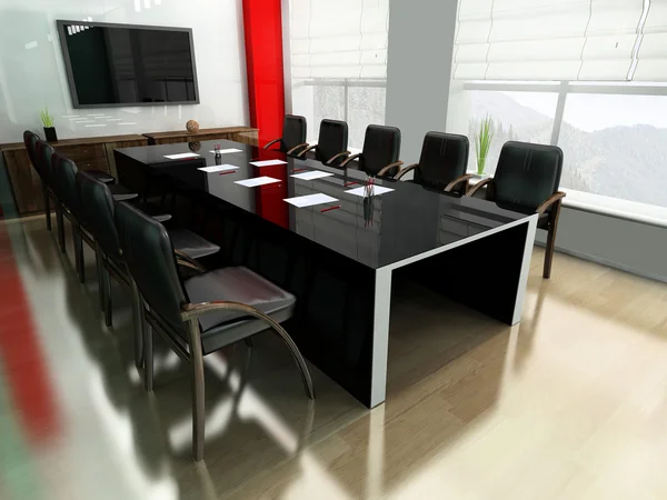 Sala moderna para reuniões — Fotografia de Stock