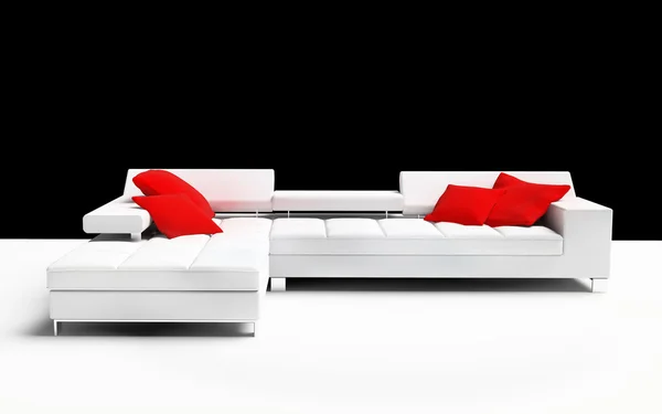 Möbler på en vit bakgrund — Stockfoto
