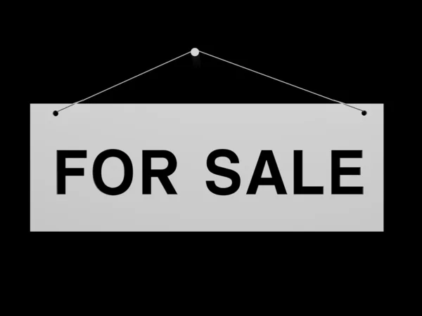 Signboard for sale — Stock Photo, Image
