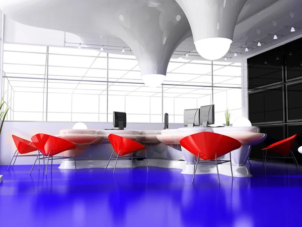 Moderne interieur van office — Stockfoto