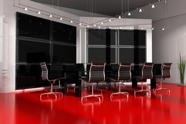 Moderna sala interior para reuniones —  Fotos de Stock