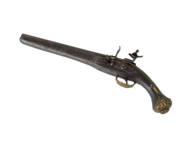 eski flint kilit tabanca