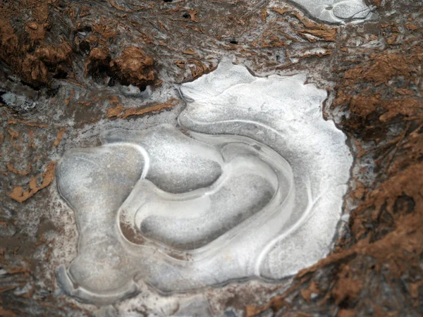Abstraktní ledu tvar — Stock fotografie