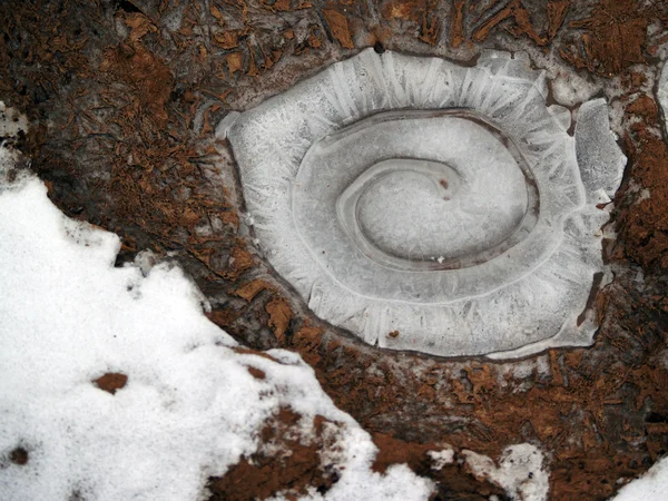 Spirale de glace — Photo