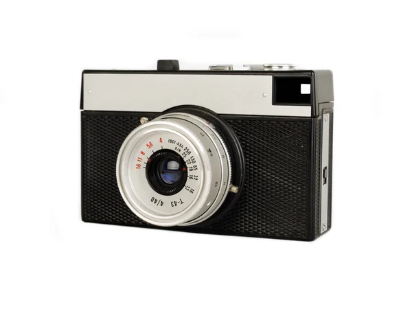 Old russian viewfinder camera — Stock Photo, Image