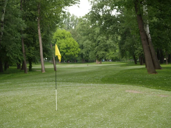 Golf hole — Stock Photo, Image