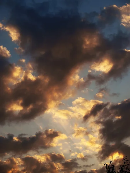 Romantyczny zachód słońca — Zdjęcie stockowe