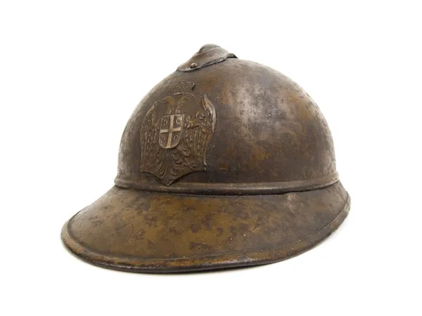 世界战争一军用头盔 — 图库照片