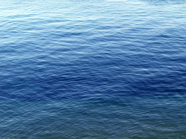 Mooie blauwe Adriatische zee-oppervlak — Stockfoto