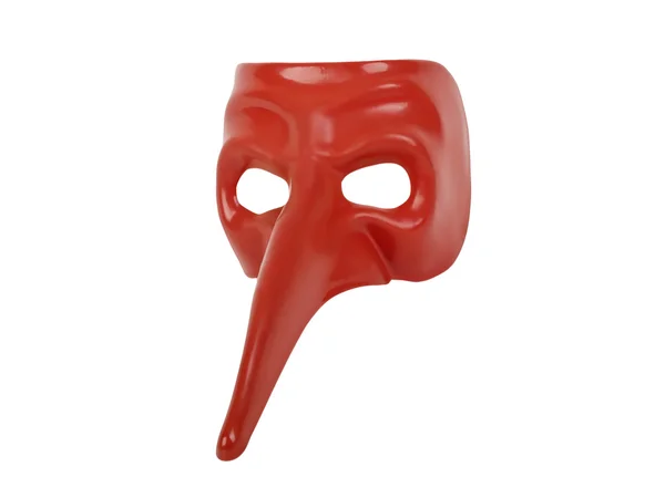 Czerwony casanova maski — Zdjęcie stockowe