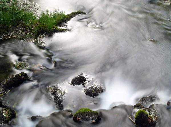 Motion blurred stream — Stock Photo, Image