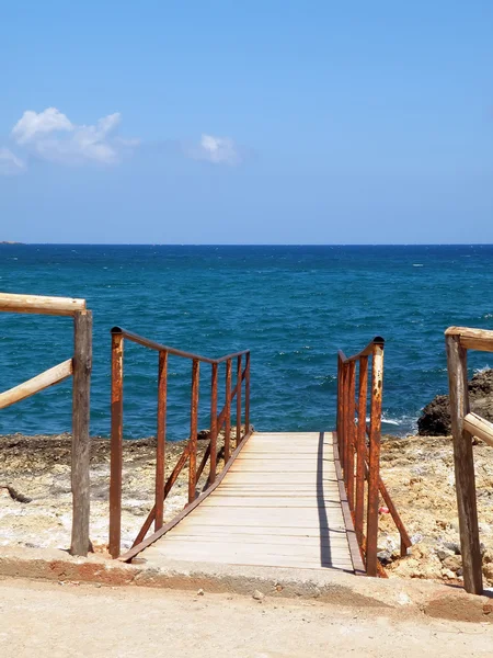 stock image Path to the sea