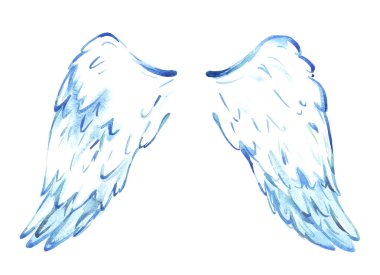 Wings of the angel clipart