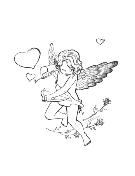 Cupido pequeno — Fotografia de Stock