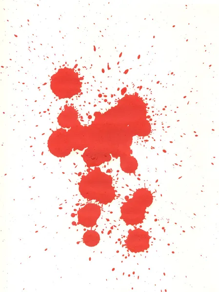 Капли крови — стоковое фото