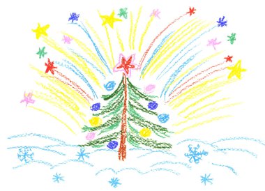 Festive salute clipart