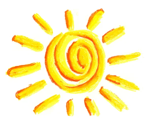 Sun symbol — Stock Photo, Image