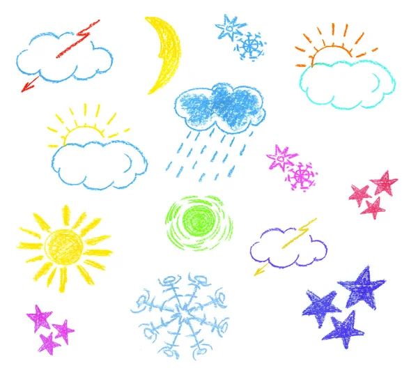 stock image Weather icons