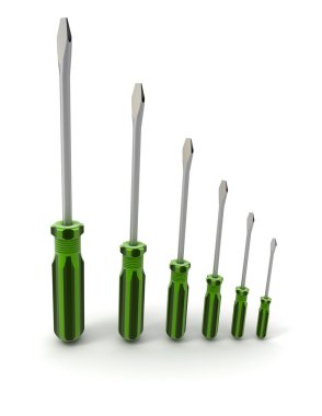 Screwdriver collection clipart