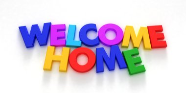 Welcome home clipart