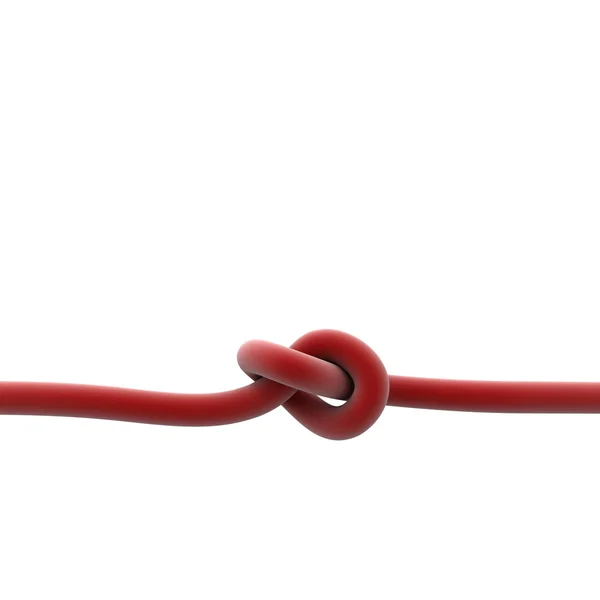 Roter Knoten — Stockfoto