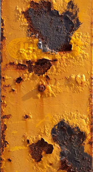 Rusty superfície pintada — Fotografia de Stock