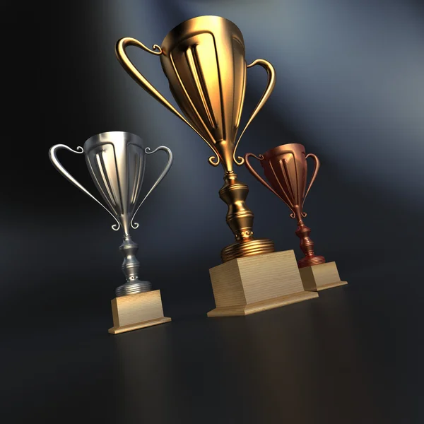 Winner cups — Stock Photo, Image