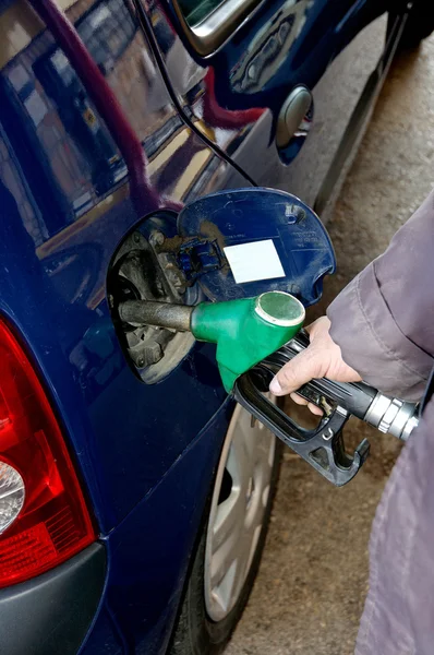 Automobile refuelling — Stock Photo, Image