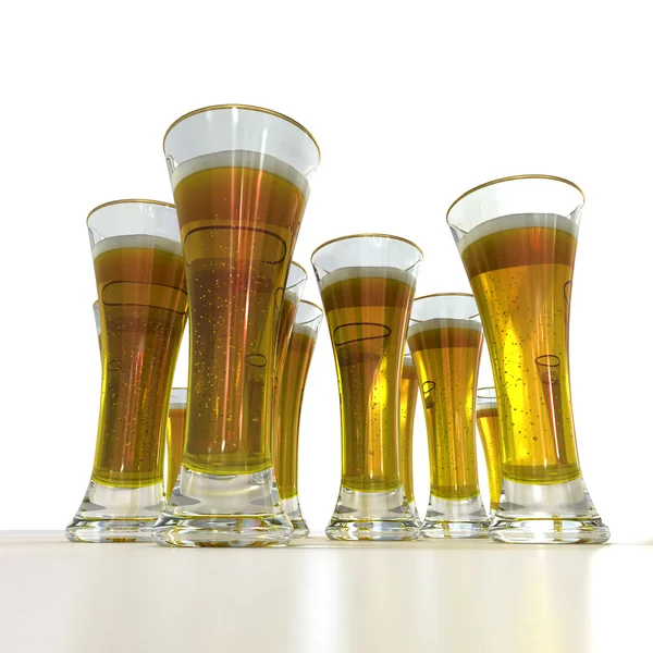 Cervejas — Fotografia de Stock