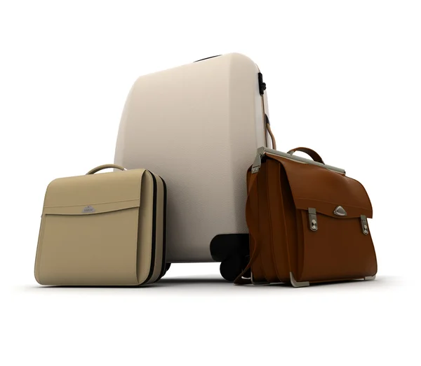 Business cestovní zavazadlo sada — 图库照片