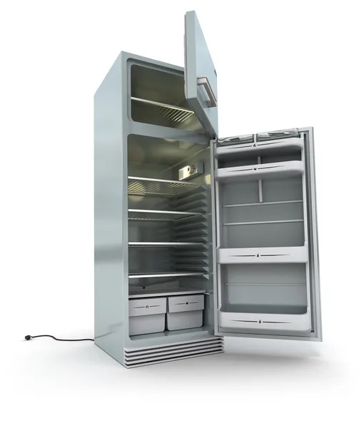 Offener Kühlschrank — Stockfoto