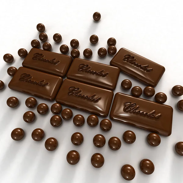 Schokoladenparty — Stockfoto