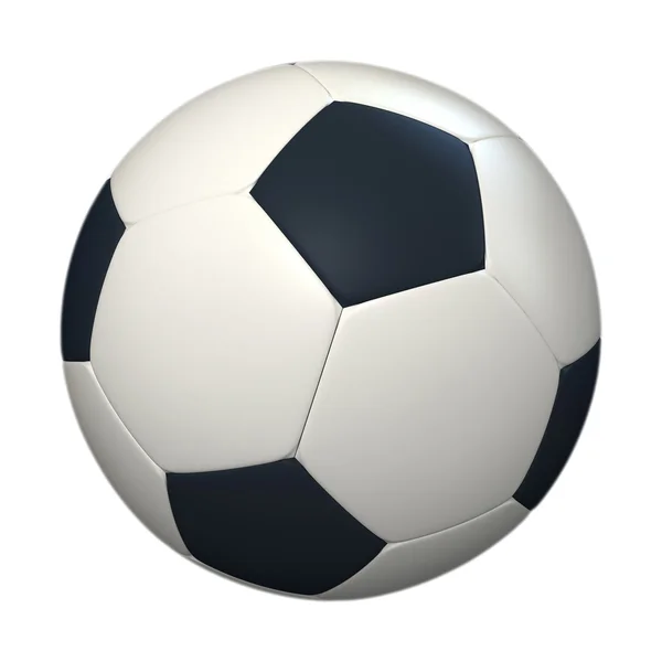 Класичний футбольний м'яч — стокове фото