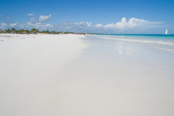 Tropická pláž přízemí — Stock fotografie